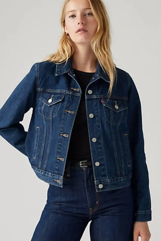 Levi's The Original Trucker Jacket - Women's - XXS - Blue sold by Levi's