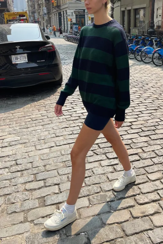 Brianna Cotton Thick Stripe Sweater sold by Brandy Melville