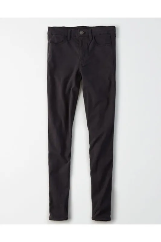 AE High-Waisted Jegging Women's Black 2 Short sold by American Eagle
