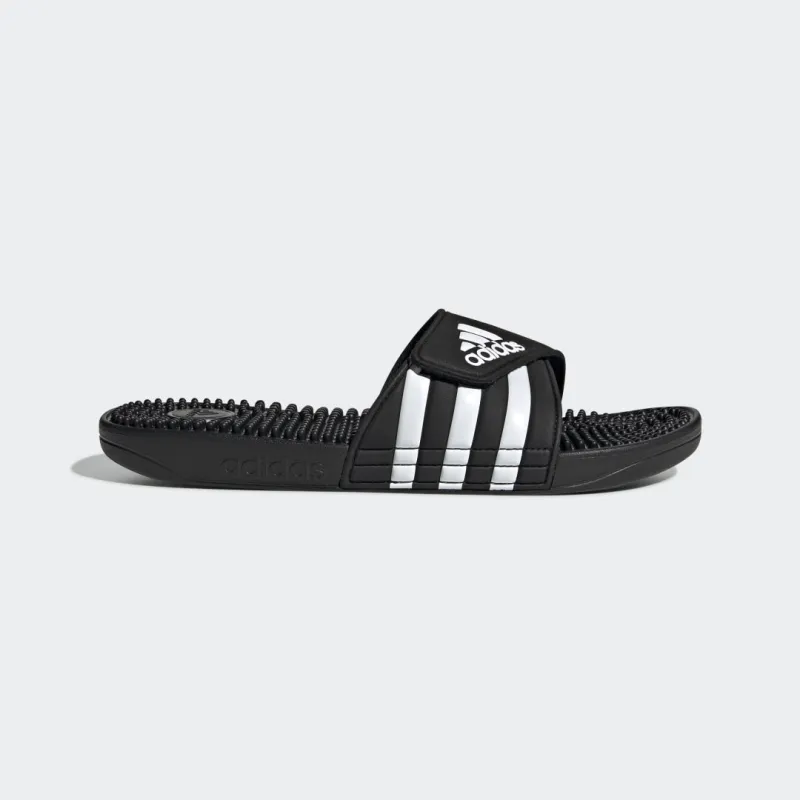 adidas Adissage Slides Black M 13 / W 14 - Unisex Lifestyle,Swim,Swimming,Yoga Slides sold by Adidas