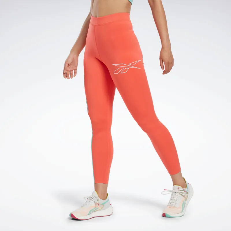Reebok Apparel Women Running Vector Leggings Smorfl sold by Reebok