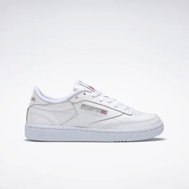 Reebok Footwear Women CLUB C 85 WHT/LIGHT GRY sold by Reebok