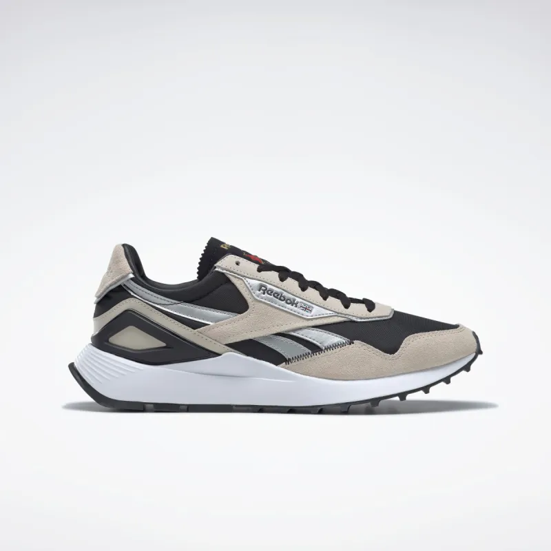 Reebok Footwear Men Classic Leather Legacy Az Shoes Cblack/Stucco/Silvmt sold by Reebok