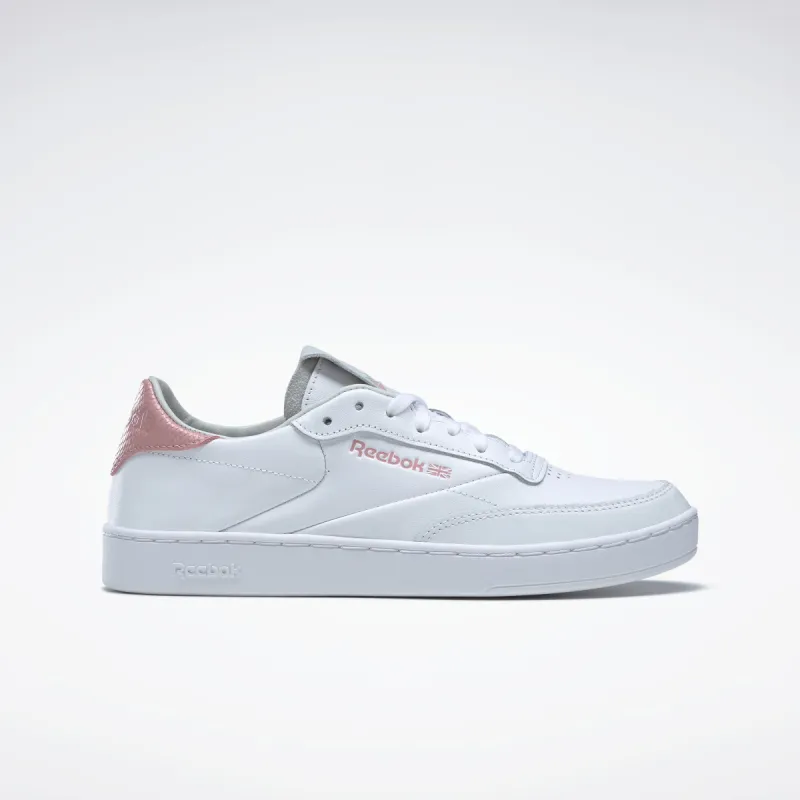 Reebok Footwear Women Club C Clean Shoes Ftwwht/Smoros/Pugry2 sold by Reebok