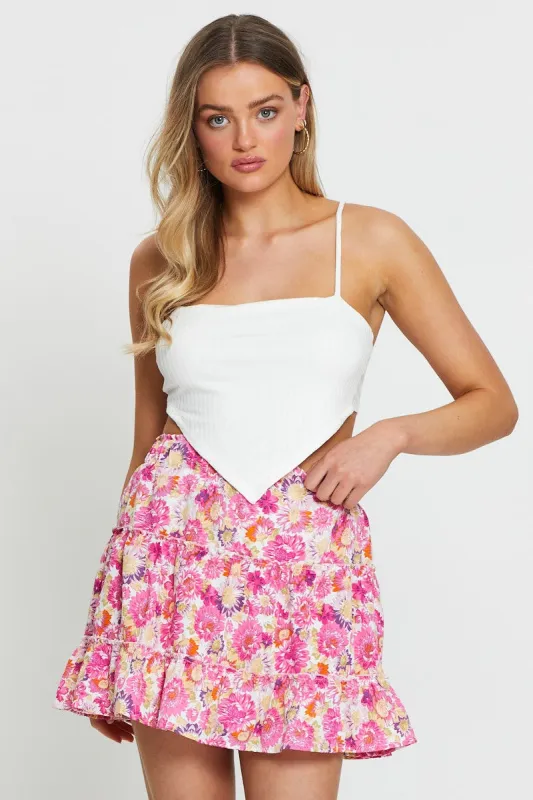 Print Skater Skirt sold by Ally Fashion