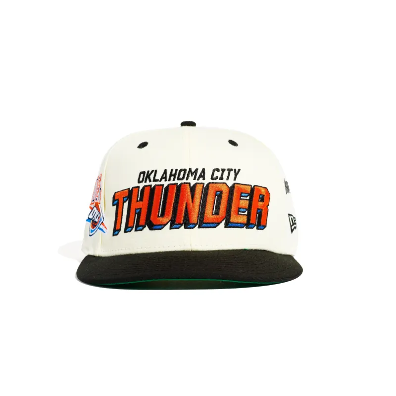 Awake NY x New Era x NBA Oklahoma City Thunder 9FIFTY Snapback sold by Awake