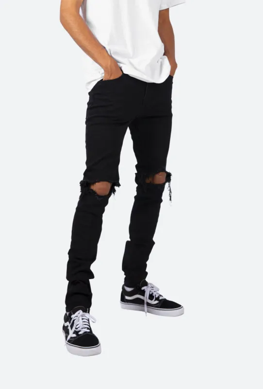 X1 Skinny Denim - Black sold by MNML