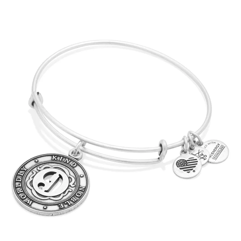 Number 9 Charm Bangle Bracelet | Wordly, Kind, and Noble sold by Alex and Ani