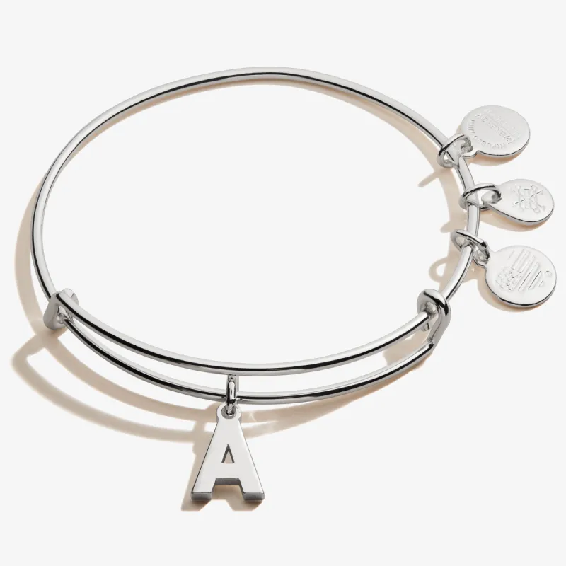 Initial A Charm Bangle sold by Alex and Ani