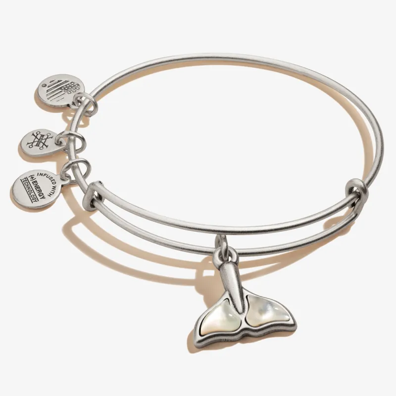 Whale Tail Charm Bangle sold by Alex and Ani