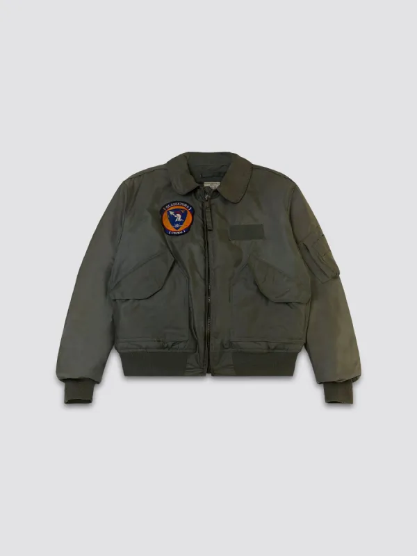 VINTAGE US NAVY '80S CWU 45/P FLIGHT JACKET sold by Alpha Industries