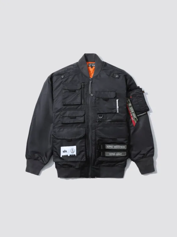 ALPHA X IZZUE UTILITY MA-1 JACKET | Parallel