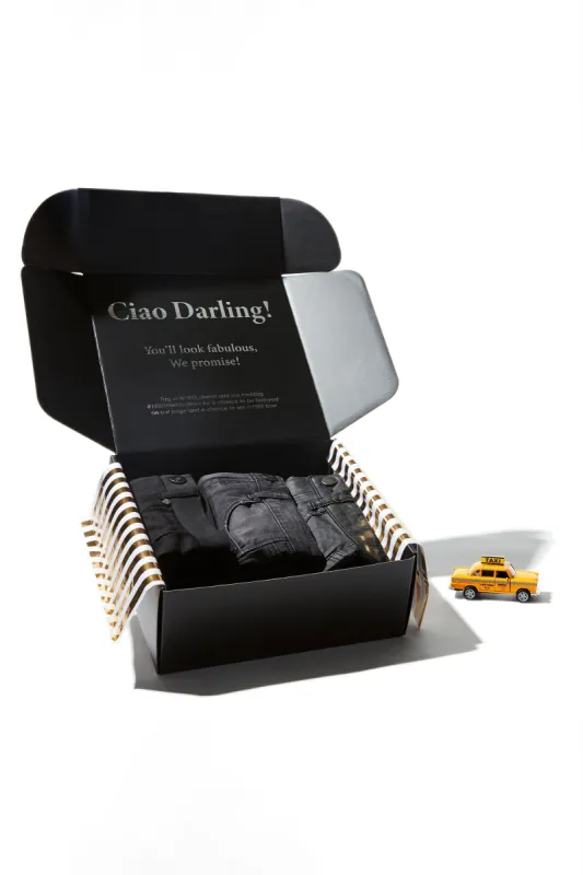 Classic Box - Little Black Denim sold by 1822 Denim