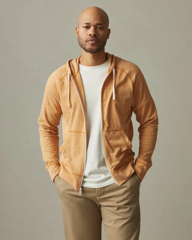 Lightweight Full Zip - Inca Gold sold by American Giant