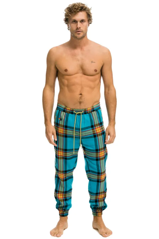 UNISEX PLAID LODGE PANT - JACKSON PLAID sold by Aviator Nation
