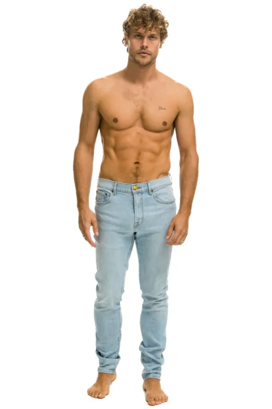 MEN'S SLIM FIT SURFER DENIM JEAN - SUPER LIGHT sold by Aviator Nation