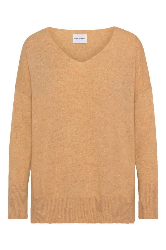 Alexandre Cashmere Pullover Light Orange sold by Americandreams