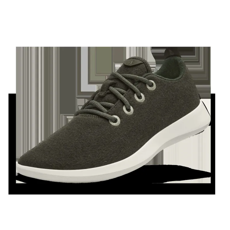 Women's Wool Runners - Dark Jungle (Natural White Sole) sold by allbirds