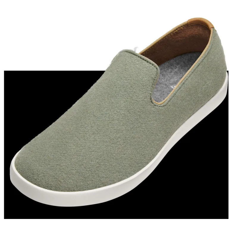Women's Wool Loungers - Hazy Pine (Natural White Sole) sold by allbirds