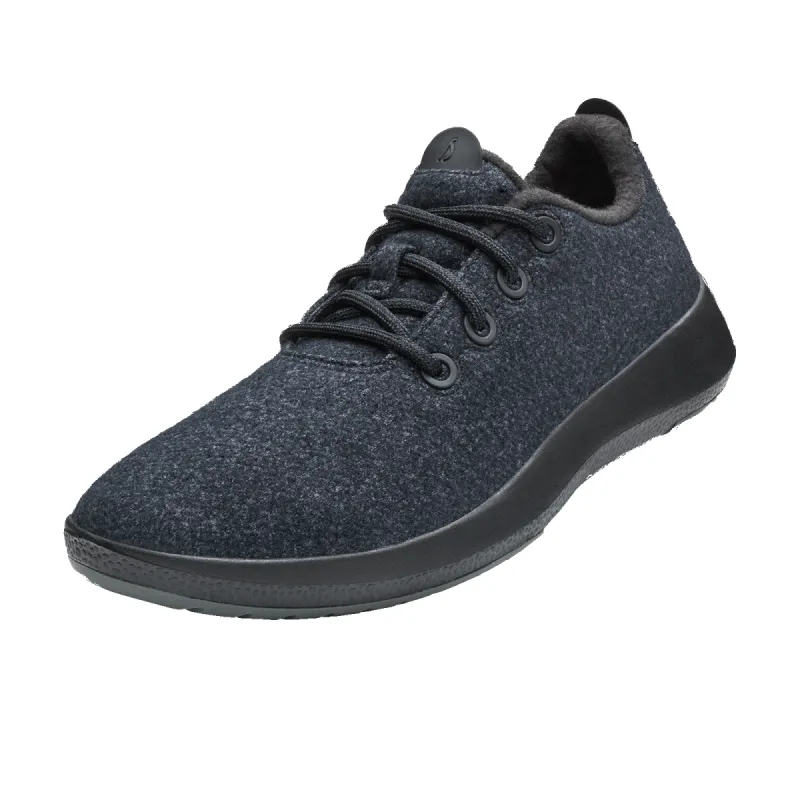 Men's Wool Runner Mizzle - Natural Black (Natural Black Sole) sold by allbirds