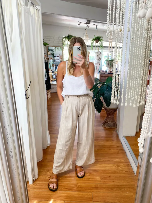Pin Stripe Pants sold by About A Girl
