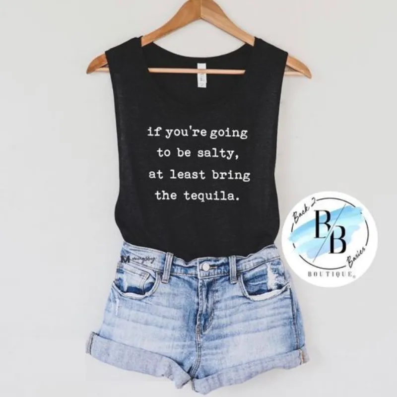 If you're going to be salty, at least bring the tequila sold by Back2Basics
