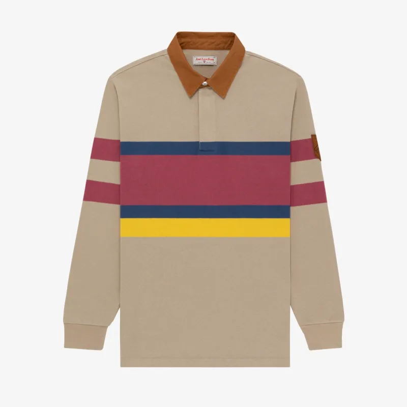 ALD / New Balance Striped Rugby Shirt sold by Aime Leon Dore