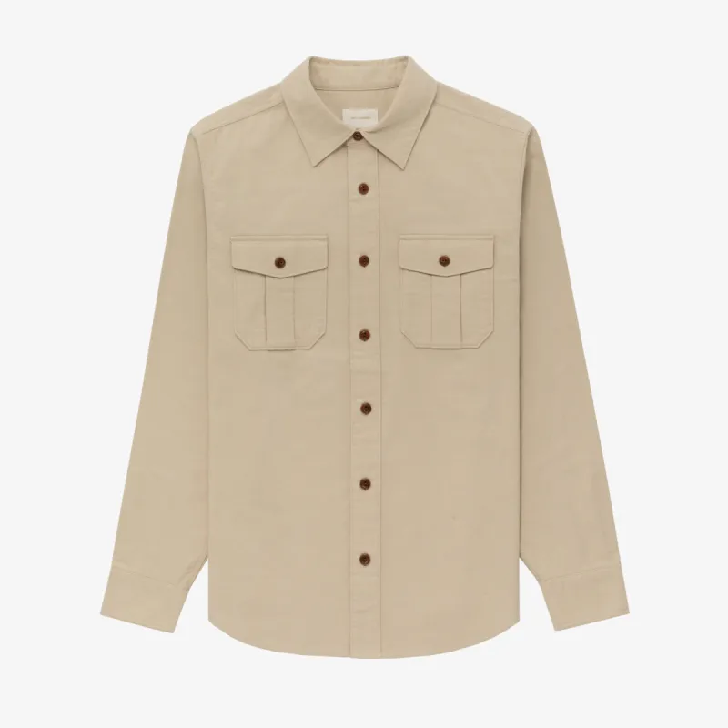 Brushed Cotton Shirt sold by Aime Leon Dore