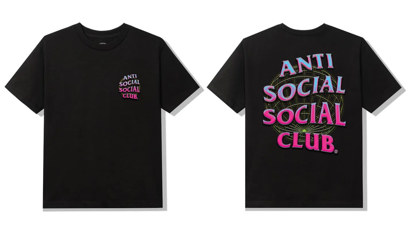 ASSC Technologies Inc. 2001 Black Tee sold by Anti Social Social Club