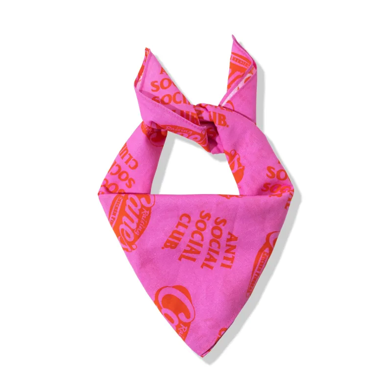 ASSC x Raising Canes Pink Bandana sold by Anti Social Social Club