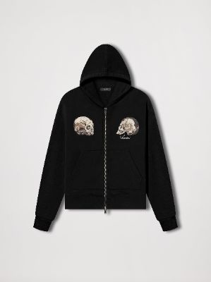 【AMIRI】アミリ Amiri x Wes Lang Dream ロゴ フーディ WES LANG DREAM ZIP HOODIE - BLACK | Parallel