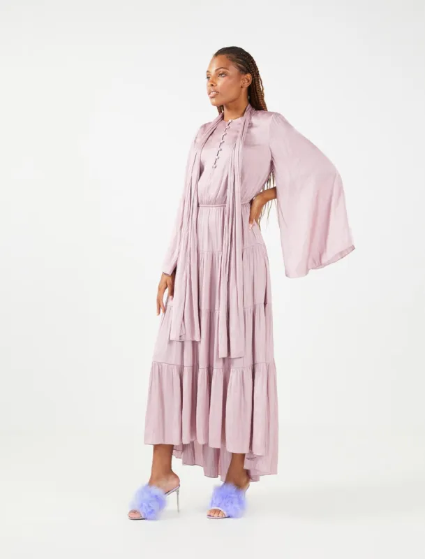 Elisa Tiered Maxi Dress sold by BCBGMaxAzria