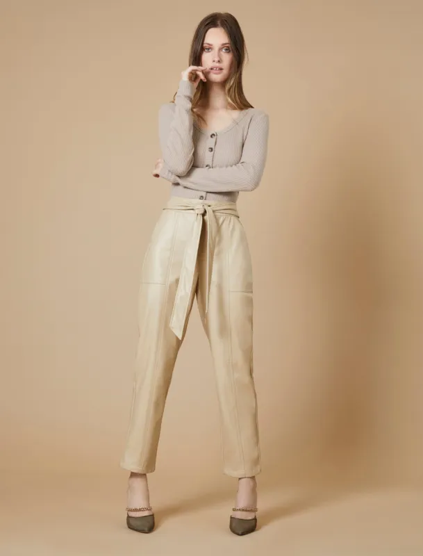 Faux Leather Pant sold by BCBGMaxAzria