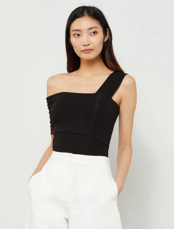 Asymmetrical One Shoulder Top sold by BCBGMaxAzria