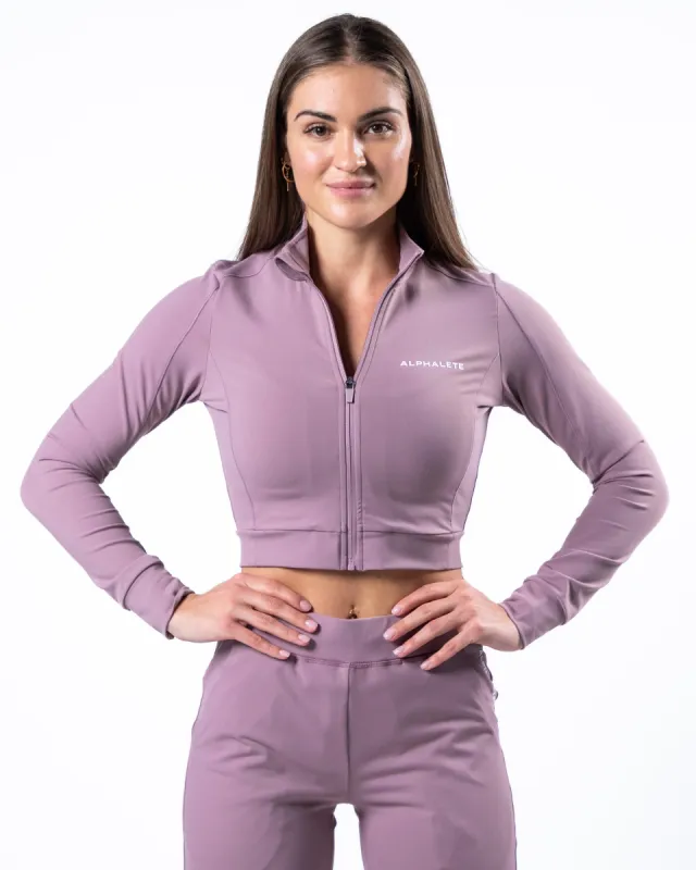 Trace Jacket - Purple Dove sold by Alphalete
