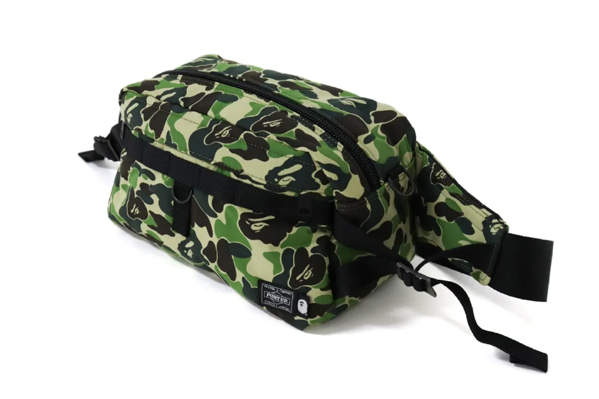 BAPE ポーター ABCカモ APE ショルダーバッグ  ハーフムーン 激レア BAPE ポーター ABCカモ APE ショルダーバッグ ハーフムーン