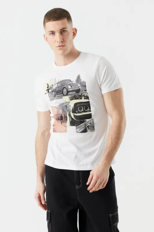 Vintage Car Graphic T-Shirt sold by Charlotte Russe