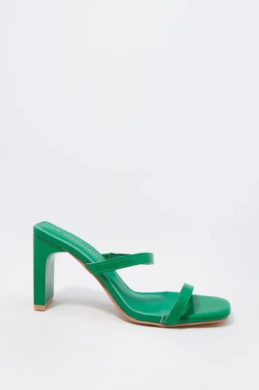 Thin Strap Mule High Heel sold by Charlotte Russe