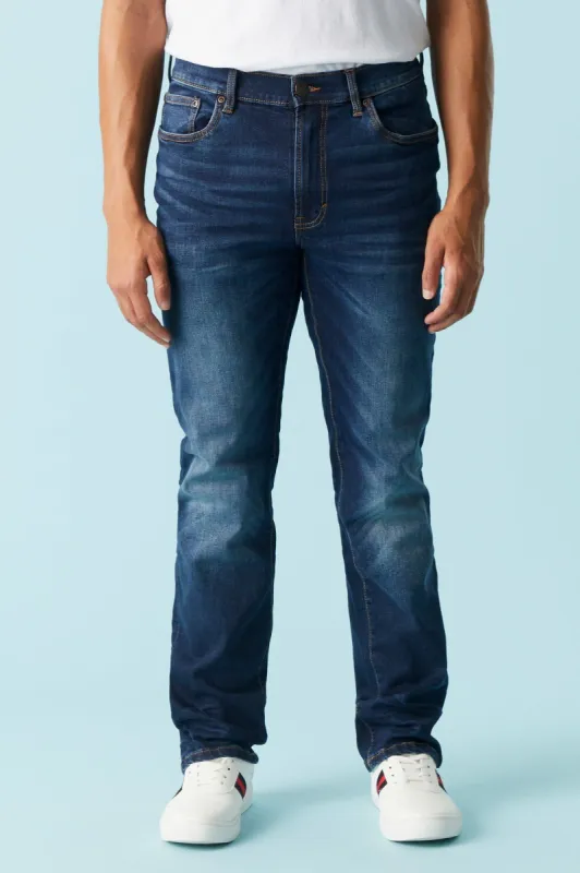 Dark Wash Straight Leg Jean sold by Charlotte Russe