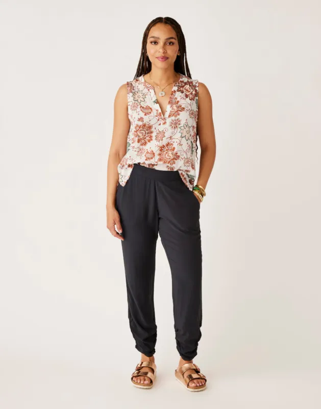 Avery Beach Pant: Black sold by Carve Designs