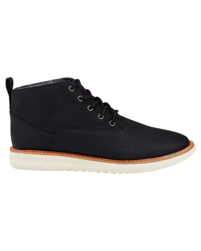 Omega Casual Chukka Boot - Black sold by Ben Sherman