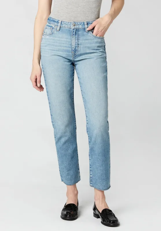 High Rise Straight Jayden Women's Jeans in Vintage Wash - BL15792 sold by Buffalo David Bitton