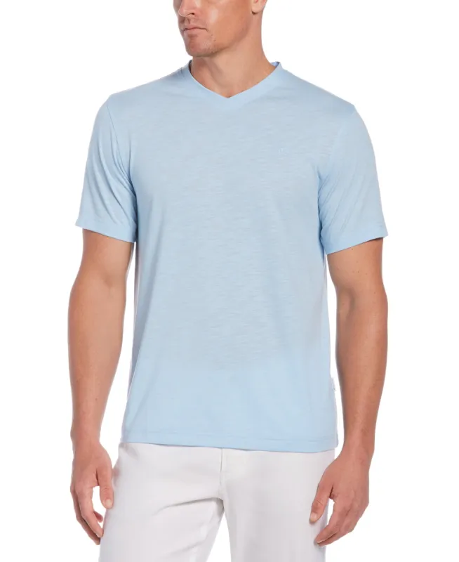 Slub V-Neck Tee sold by Cubavera