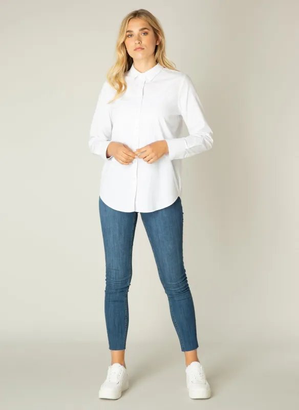 Yest Yune Shirt - White sold by Boutique with Grace