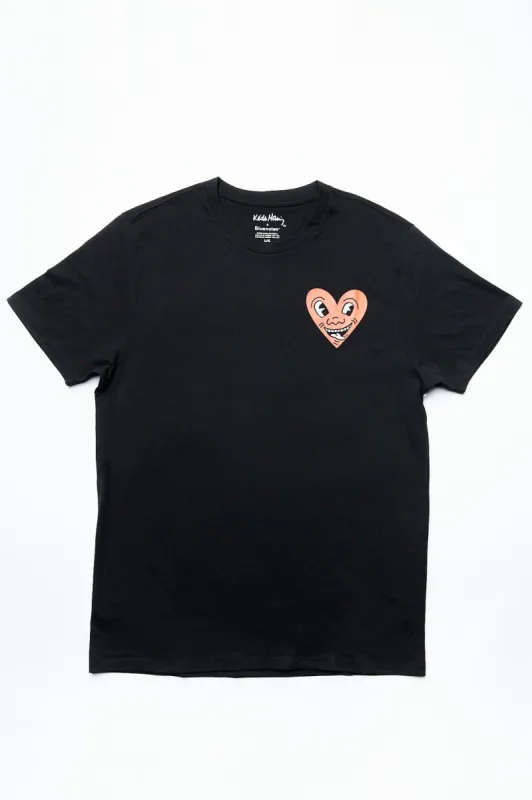 新作☆コラボ【BLVCK PARIS×Keith Haring】ハート Tシャツ 新作☆コラボ【BLVCK PARIS×Keith Haring】ハート Tシャツ