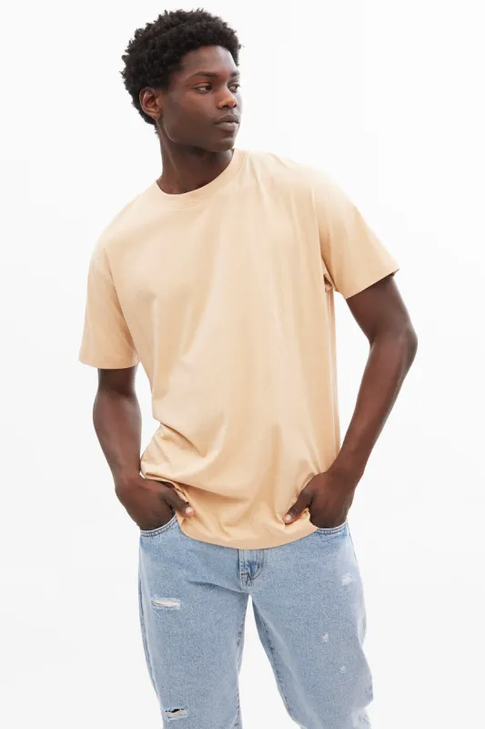 Basic Relaxed Crew Neck Tee sold by Bluenotes