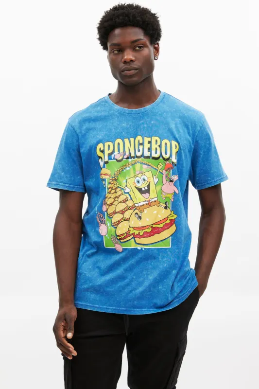 SpongeBob Krabby Patties Graphic Tee sold by Bluenotes