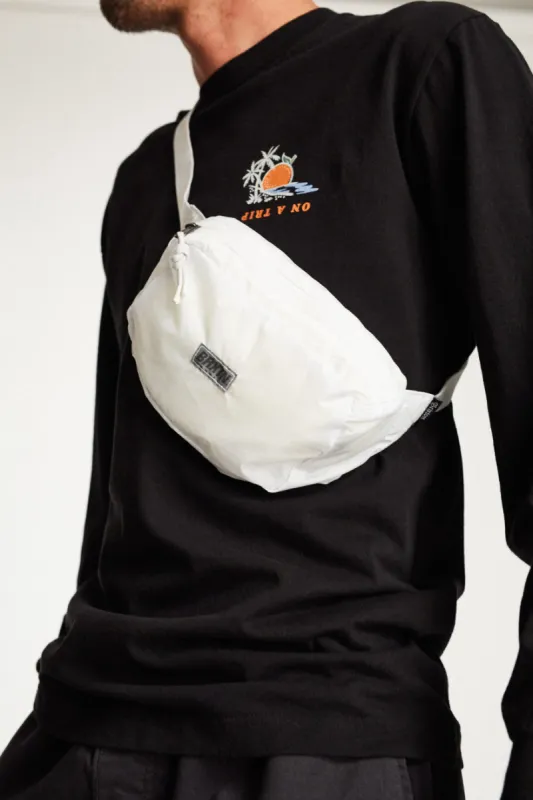 Cortez Hip Pack - Off White sold by Brixton