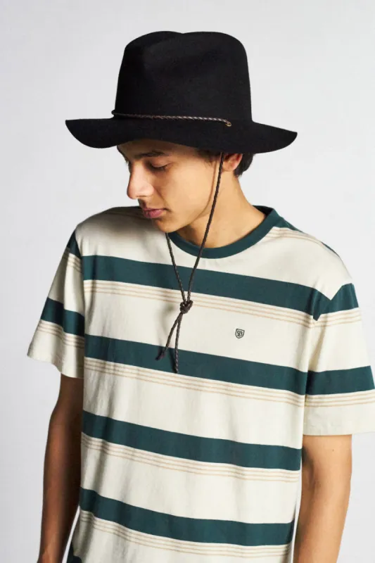 Freeport Fedora - Black sold by Brixton
