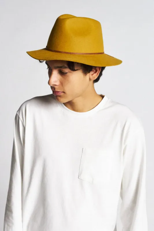 Wesley Fedora - Maize sold by Brixton